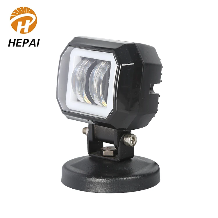 Energy Saving 20w Motorbike Headlight Lamp Car Strobe Auto Angel Square Led Work