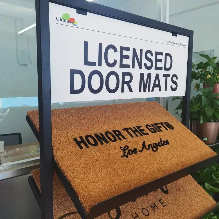 Coconut Coir Display Stand Door Mats Doormats Shelf