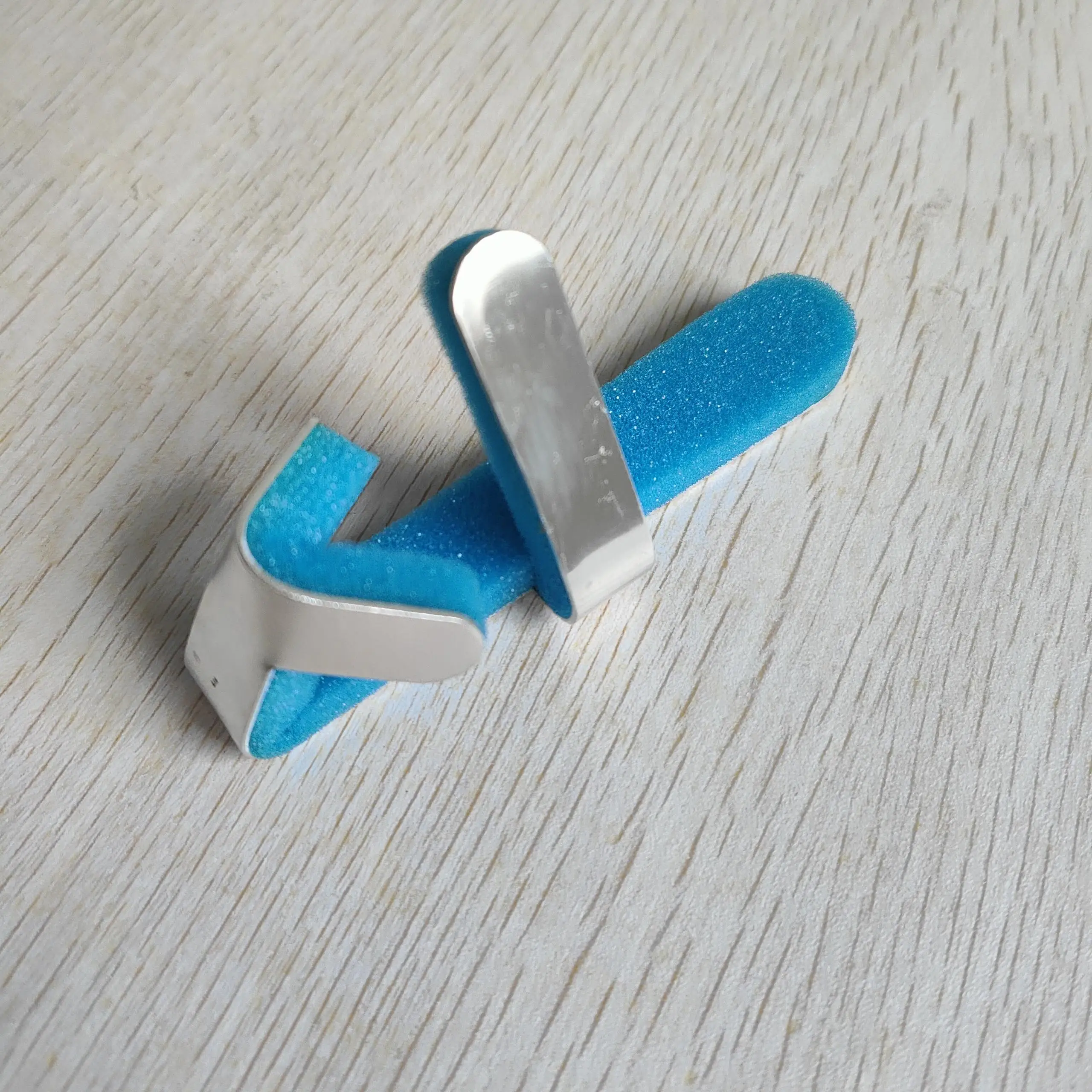 High Quality Metal Aluminum Finger Orthosis Corrector Restoration Medical Finger Splint