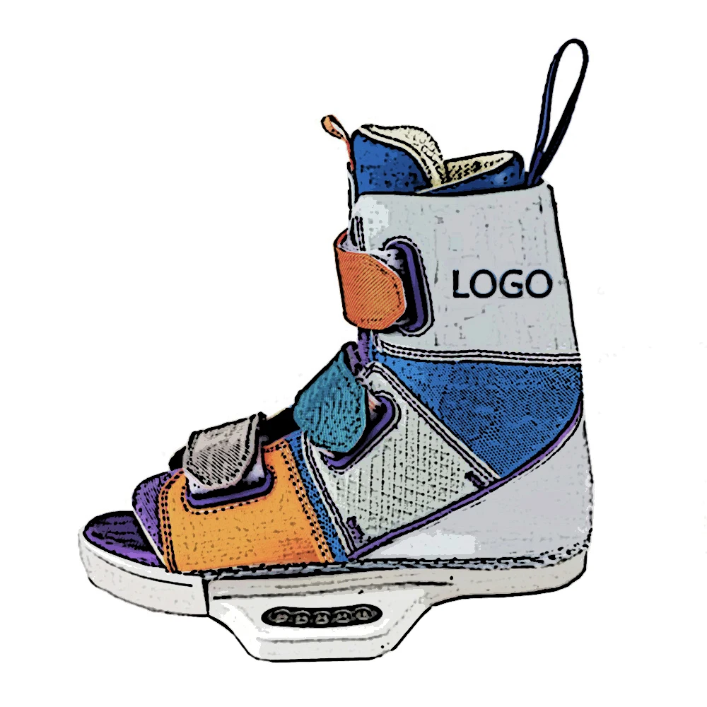 OEM/ODM Factory Rapid Production Exclusive Open Toe Wakeboard Bindings with Advantage Price