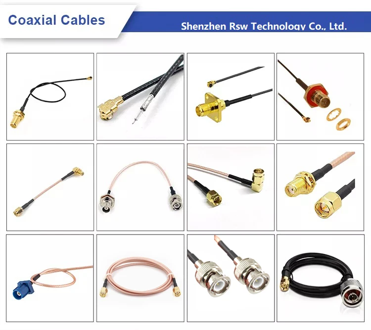 TNC-J-3 male RF coaxial all copper Ethernet heat shrink butt rj45 ecu connector cat6