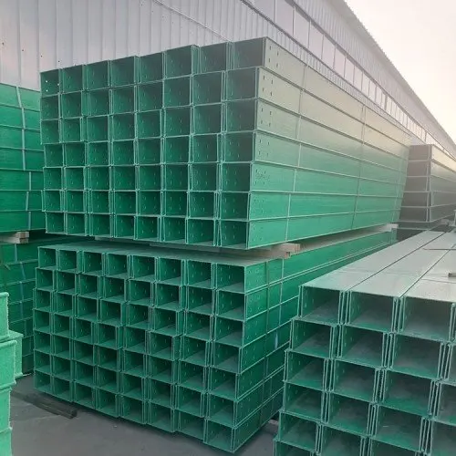 Waterproof cable bridge 300mm FRP/GRP cable tray