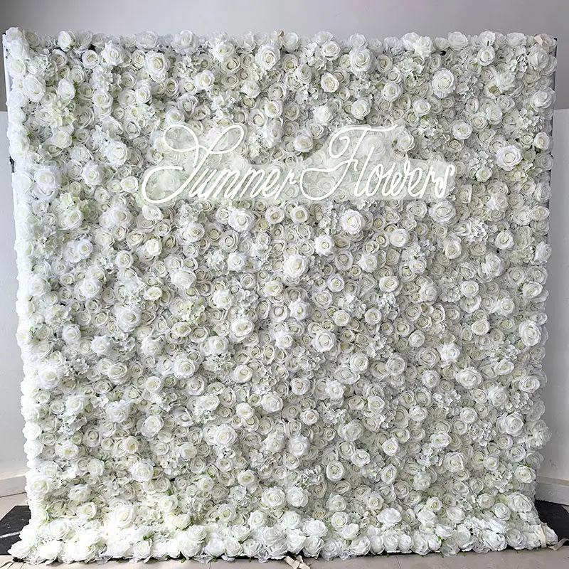 Фотофон с искусственными цветами