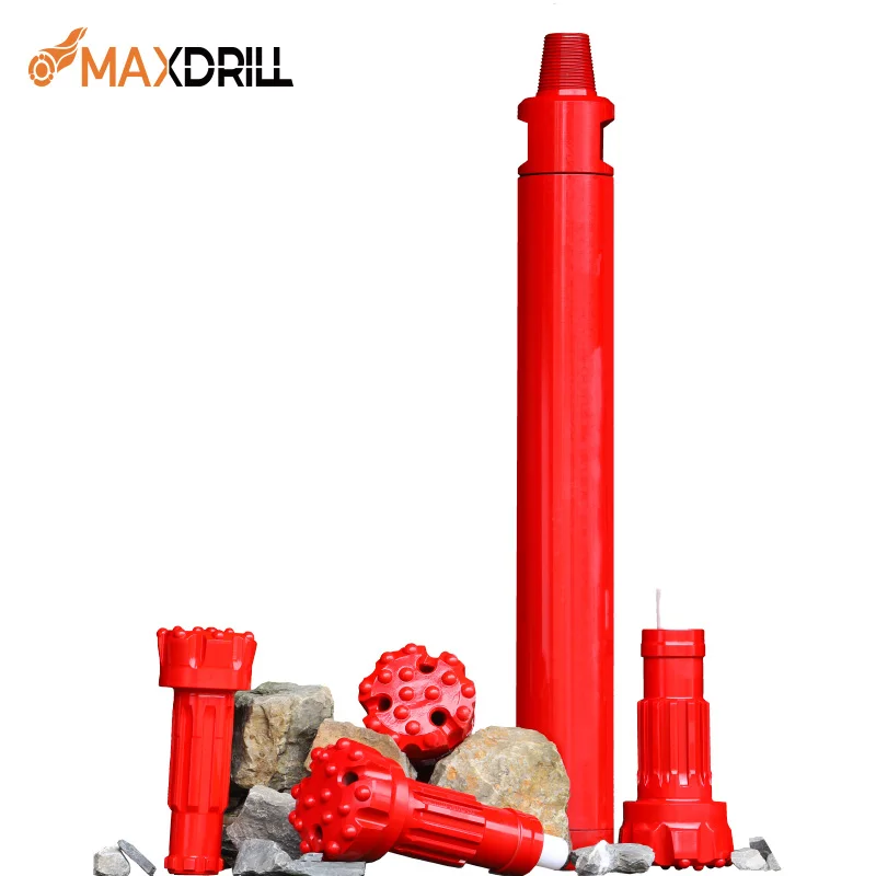 Maxdrill martillo de perforation DTH COP44 DHD340A down the hole para perforation superficial subterranea mineria