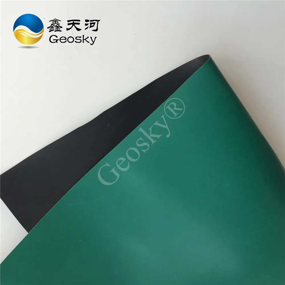 HDPE Geomembrane 1mm UV Resistant Plastic Liner Ponds Dams Fish Farms Aquaculture Outdoor Applications EVA PE LLDPE EPDM