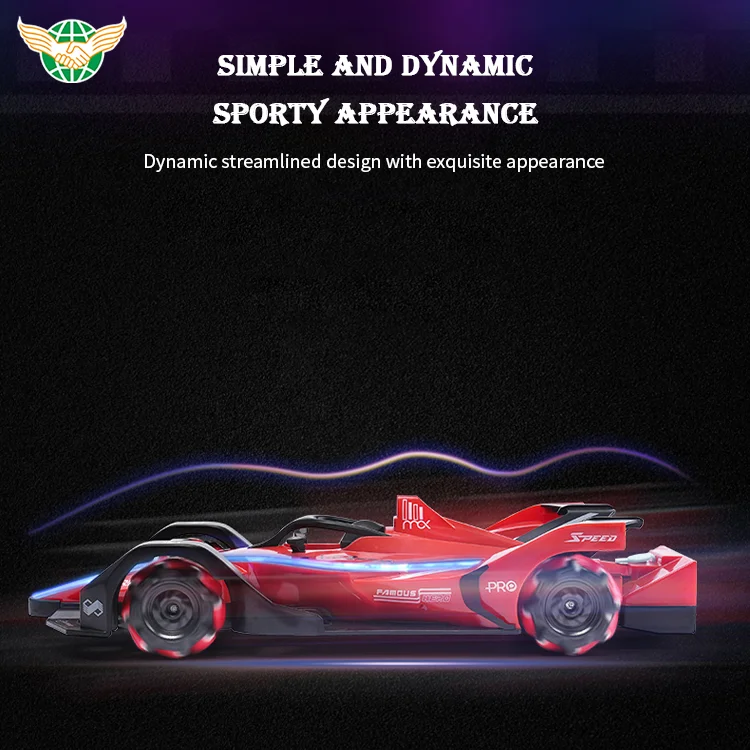 Formula Car 2.4G Control Spray Rc Stunt Car Kids Radio Control Vehicle Toys High Speed Drift Remote Control Car