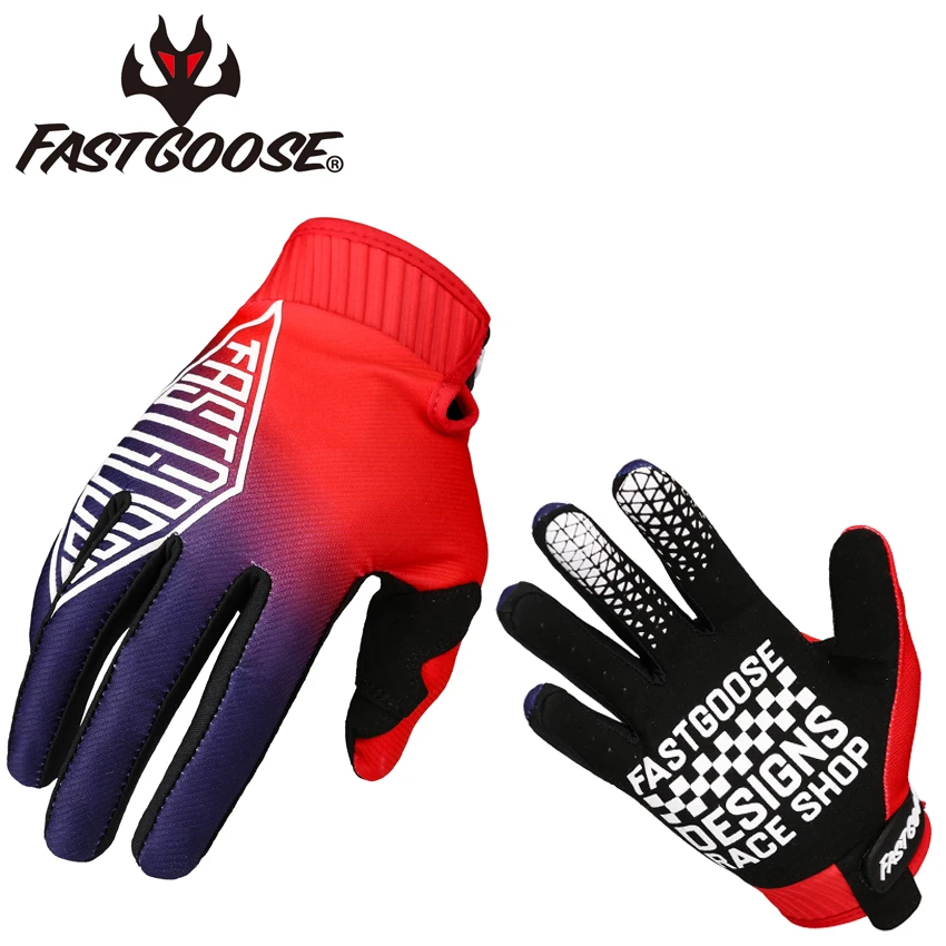 Wholesale MX Motorcycle Riding BMX MTB Cycling Gloves Dirt Bike Bicycle Gloves ATV Motocross Racing Outdoor Sports Safety Gloves