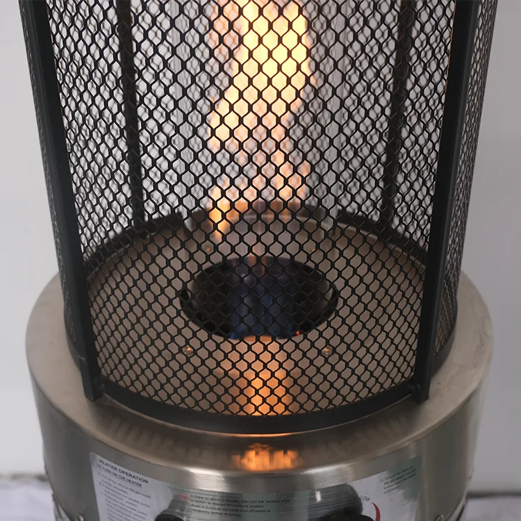 Уличный газовый нагреватель из нержавеющей стали поставщик Круглый патио высокого