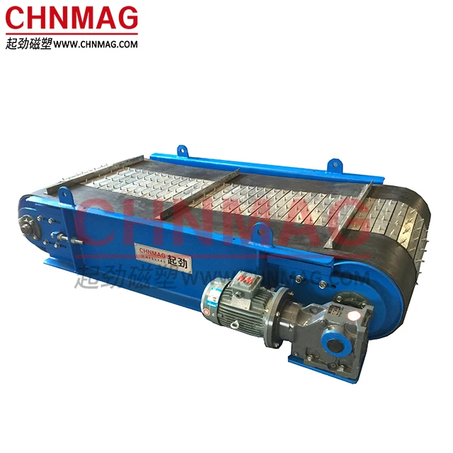 Solid Waste Magnetic Separator / Magnetic Conveyor Separator for Ferrous Metal Removal