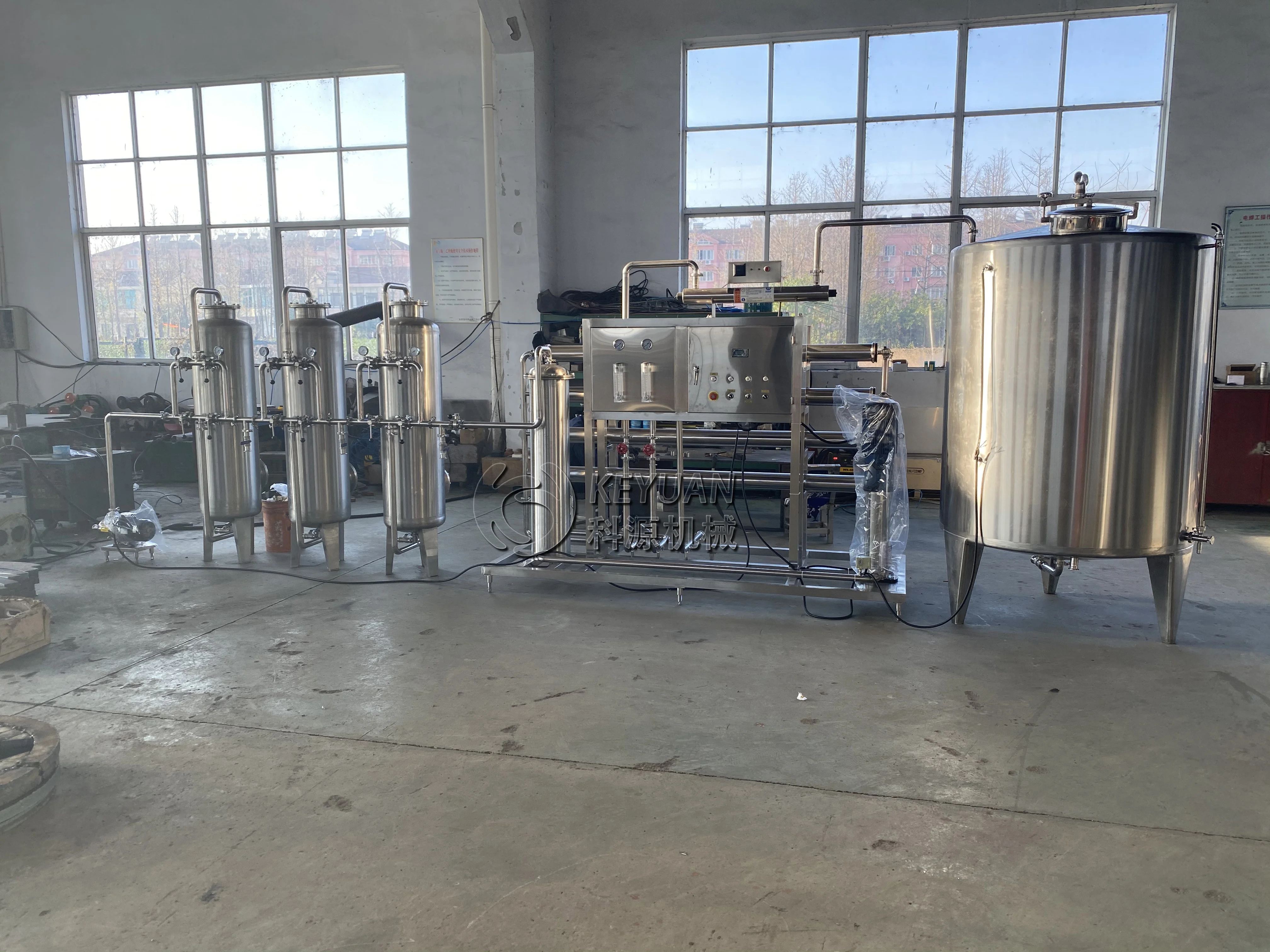 5T Hot sale High quality factory price 3mm thickness Stainless steel 304/316 water storage tanks for beverage company