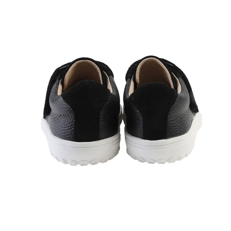 2024 Babyhappy Fashional Patent Hot Selling Kis Ergonomic Wide Fit Minimalistic Casual Sports Children Barefoot Shoes Zer Drop