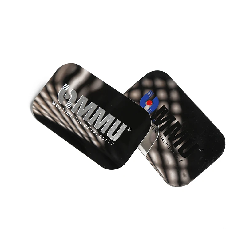 Plating Stainless Steel Business Card High Quality Metal Business Card Printed Metal Anodised Aluminium Cards