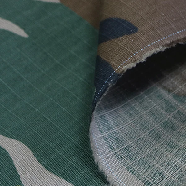 Nylon Cotton printed camouflage fabric BT-295