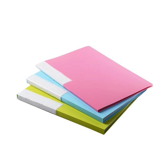 Hot Selling Office School Stationery Products PP Material Document File Folder Presentation Display Book