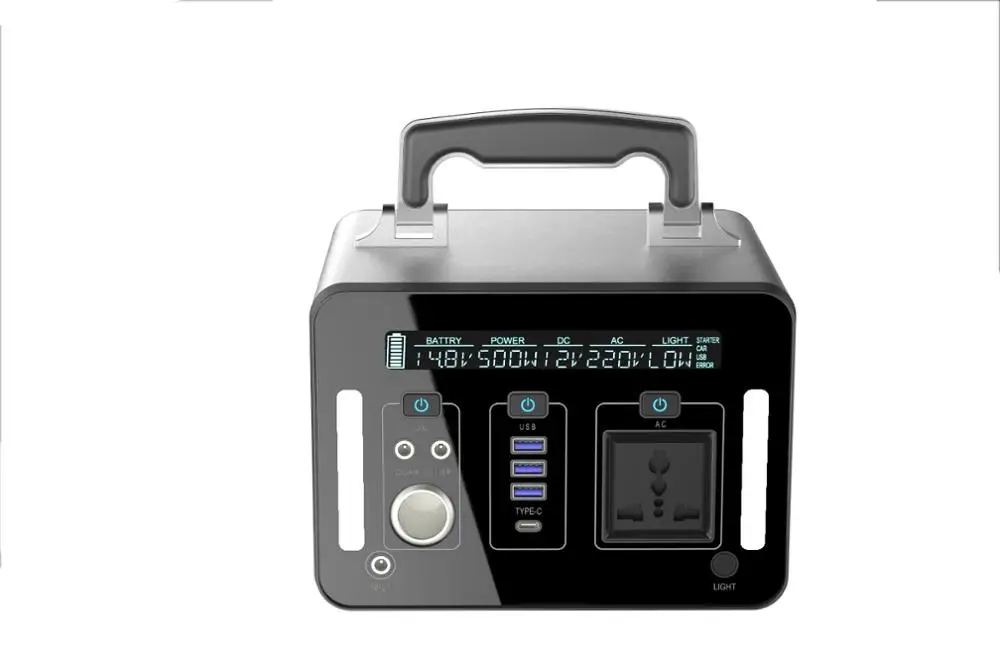 Portable solar powered generator 300Wh 110V 220V used solar generators for sale