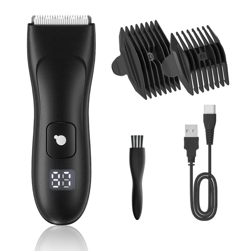 Professional Hair Trimmer Machine USB Rechargeable Cordless Electric Body Hair Trimmer