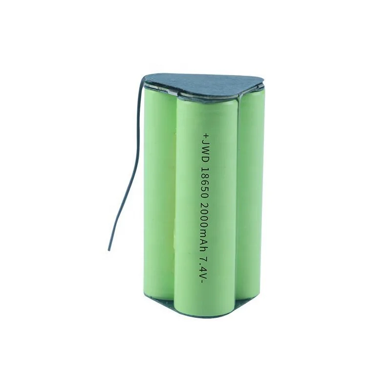 Wholesale Large Capacity 3.7v 2000Mah Li-ion 18650 Battery Pack for Home Application