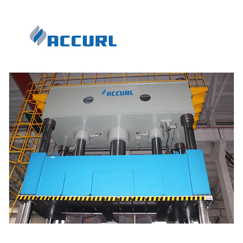 4 Columns Deep Drawing powder molding hydraulic press machine for Ceramic tiles making