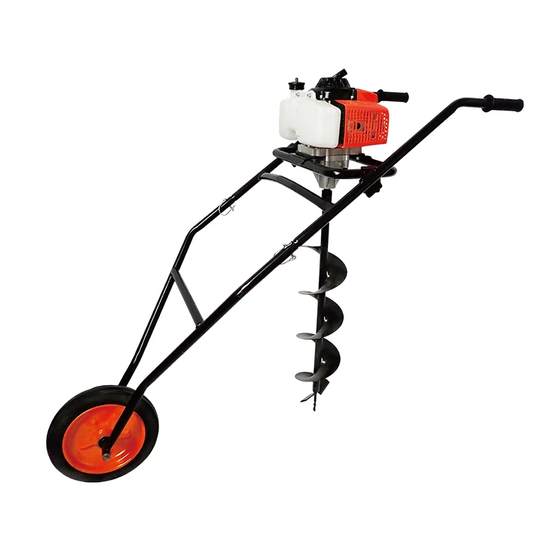 ground hole drilling machine garden tools tree planting earth augers post fence hole digger for sale