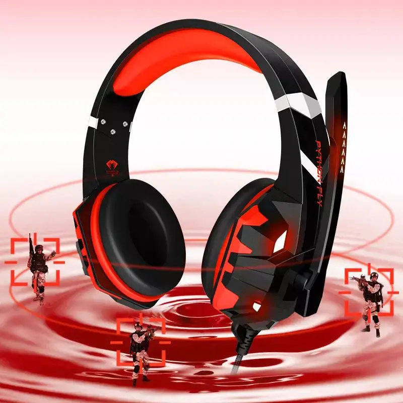Factory wholesale gaming headset 7.1 Noise Reduction Stereo laptop game players with microphone gaming earphones headsets