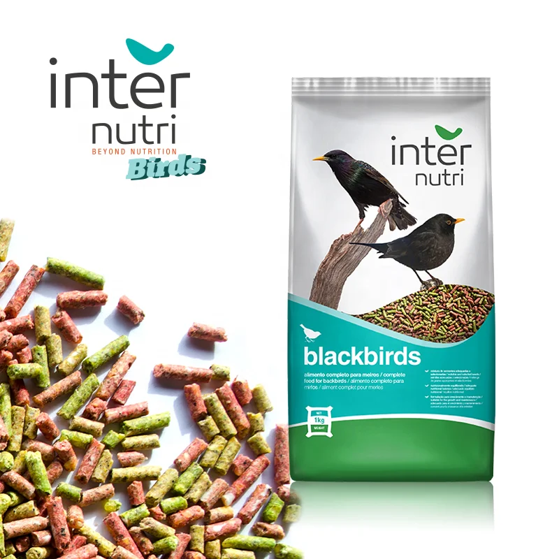 
Granulated feed for blackbirds | INTERNUTRI BLACKBIRDS VITAMINATED 1KG 