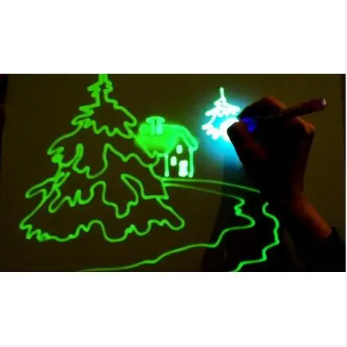
2020 HOT amazon A3 A4 A5 magic freeze light fluorescent drawing board draw with light magic doodle mat 