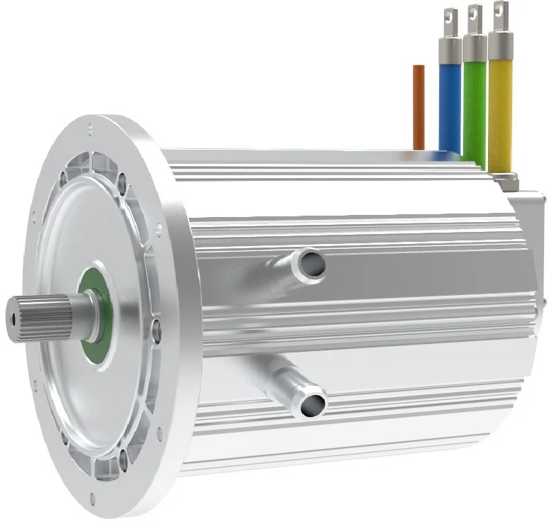 Electric Car Motor Kit High Power 8000rpm 144v 40kw Automobile Middle Electric High Speed Brushless Dc Gear Motor