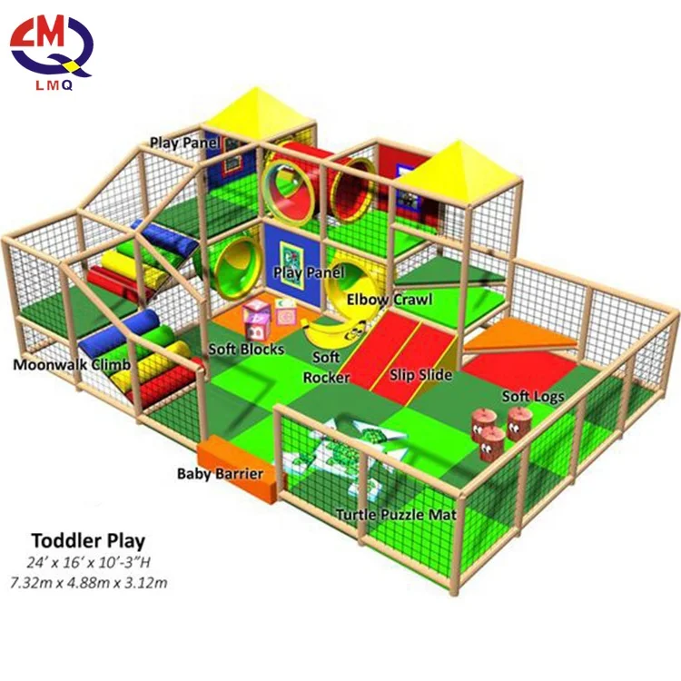 custom design entertainment naughty castle indoor playground equipment children game mini naughty castle