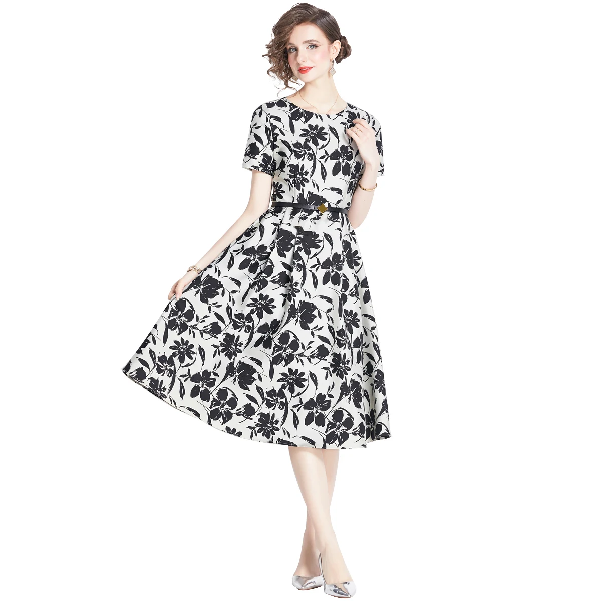 1646-99-849 Clothing Manufacturers Custom Woman Clothes Wholesale Prom Apparel Elegant Vintage Lady Oem Stock Long Dresses