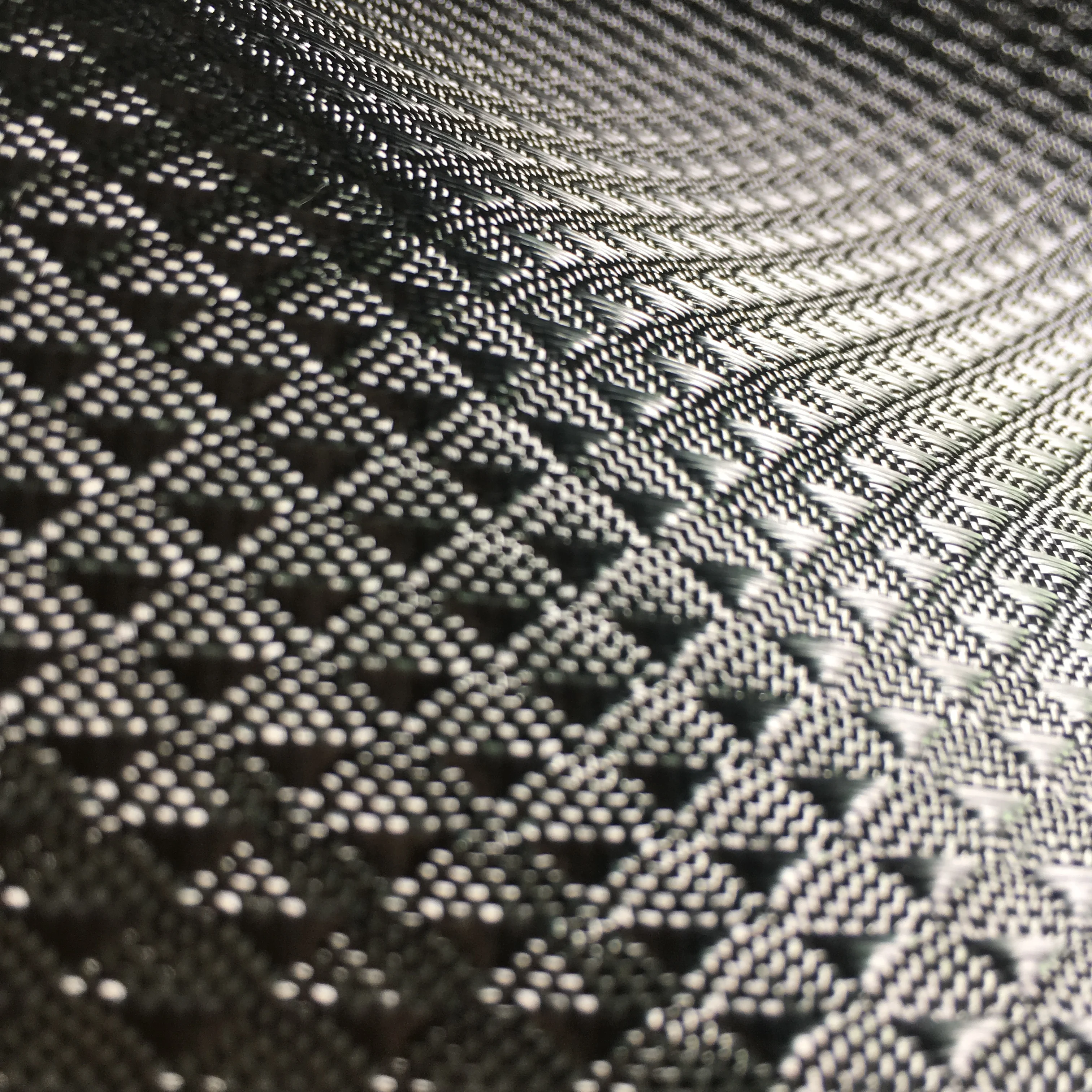 Factory Direct Electroplated Glass Fiber Cloth Twill Silver Fiberglass