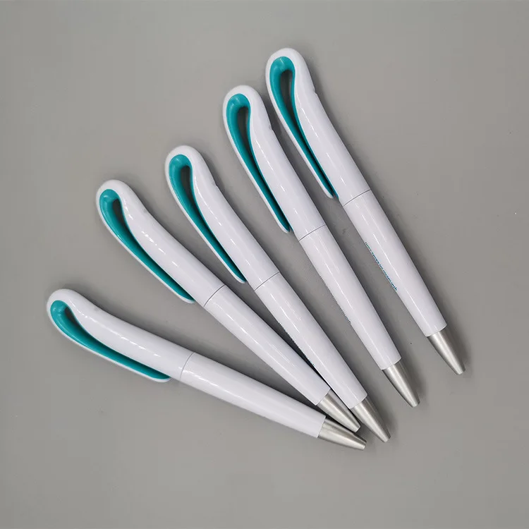 High Quality Luxury Black Slim Twist Action Metal Hotel Pen With Custom Logo