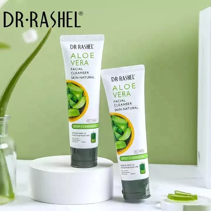 DR RASHEL remove makeup smooth and moisture deep cleansing aloe vera facial cleanser