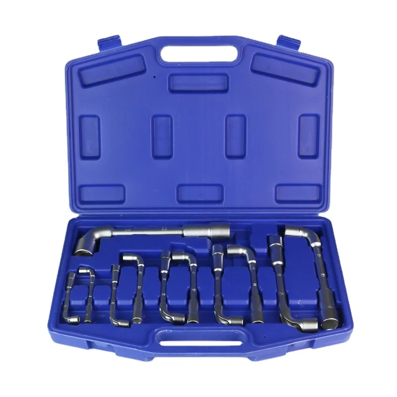 
Perforation L-Type Shape Socket Torque Wrench For Truck Spanner Set Metric 11Pieces 