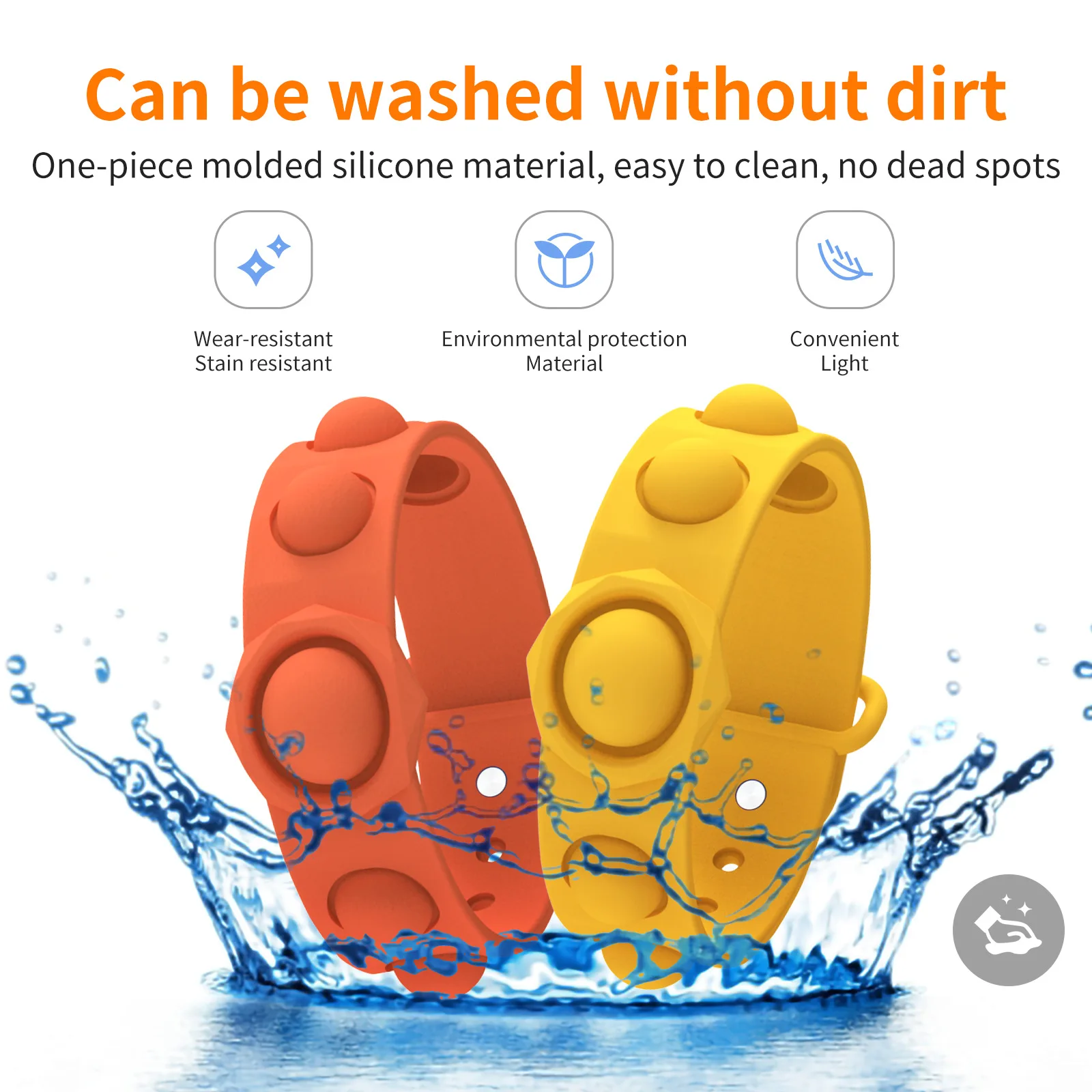 New Push Bubble Bracelet Decompression Anti Reliever Sensory Adult Kids Stress Fidget Toys Bracelet Soulager le stress