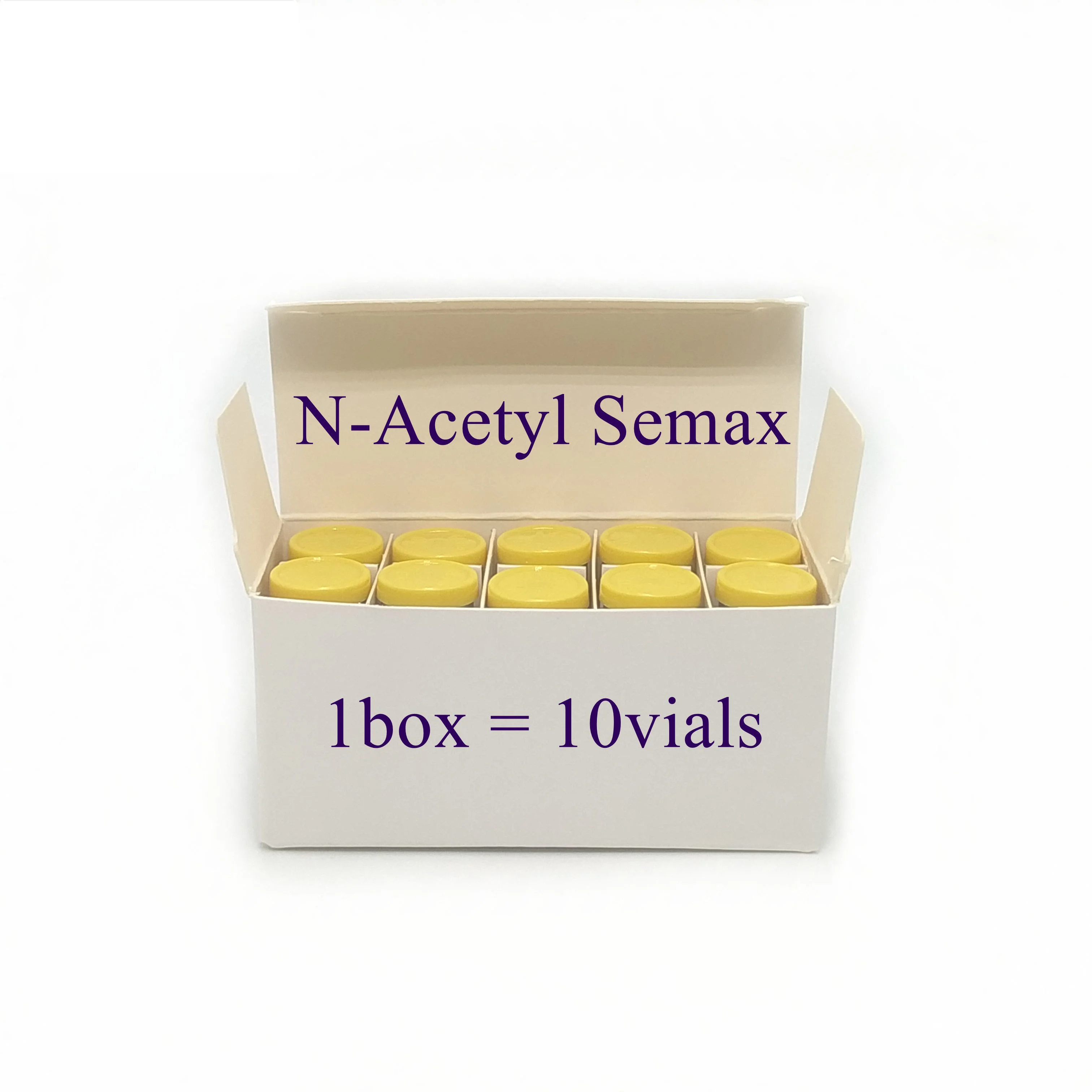 
custom 98% purity peptides powder N-acetyl semax 30mg 