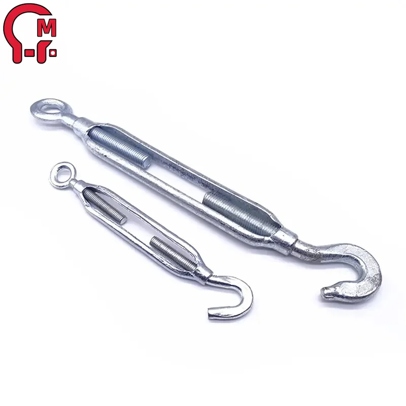 HLM Heavy Duty Turnbuckle M6 Turn Buckle for Railing Terminal Closed Body Turnbuckle Rigging Us Type