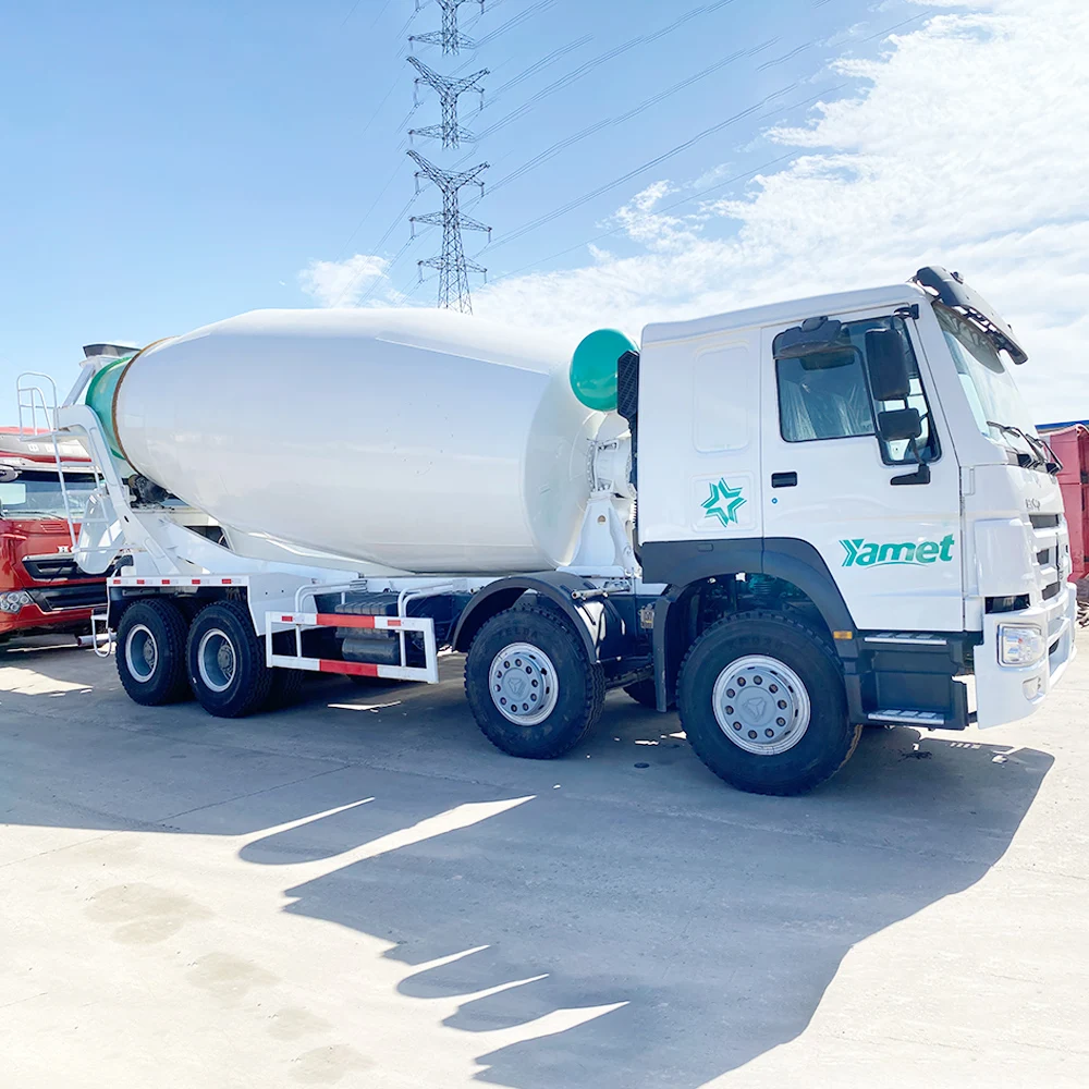 Sinotruck Howo 6x4 10 wheel Concrete Mixer Truck A7 371 420hp 12cbm howo Cement Mixer Truck