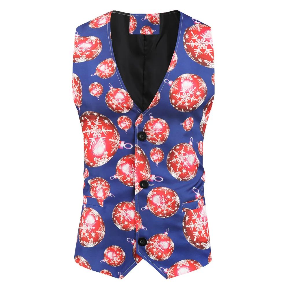 funny design new custom mens christmas modern suits for 3 piece slim fit