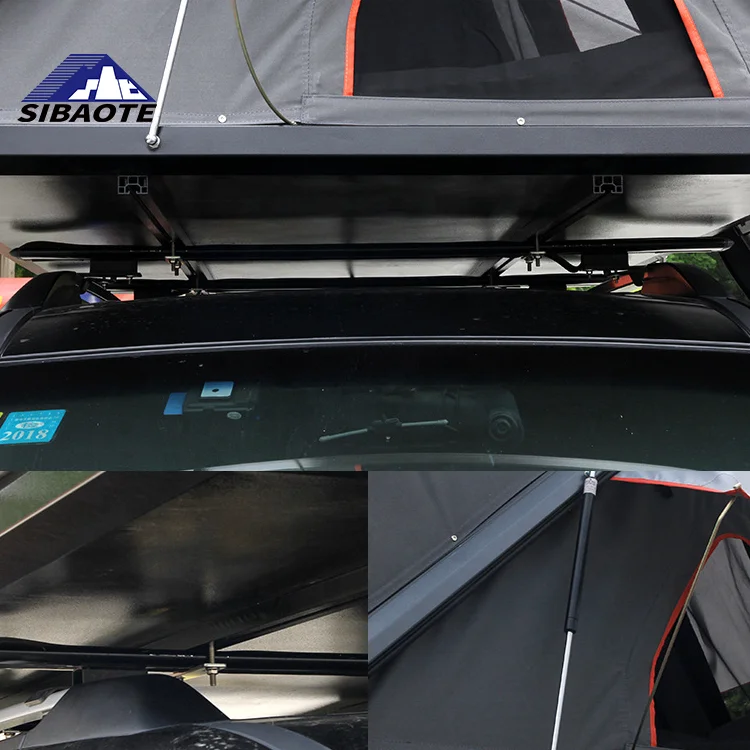 2022 New Style Hard shell Roof Top Tents 3-4person SUV Aluminium Alloy Car Roof Tents