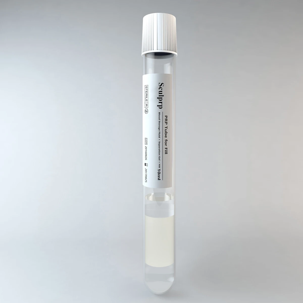 BEST Quality 10 ml Crystal Glass HA PRP Tube for PRP Aesthetic Free Shipping