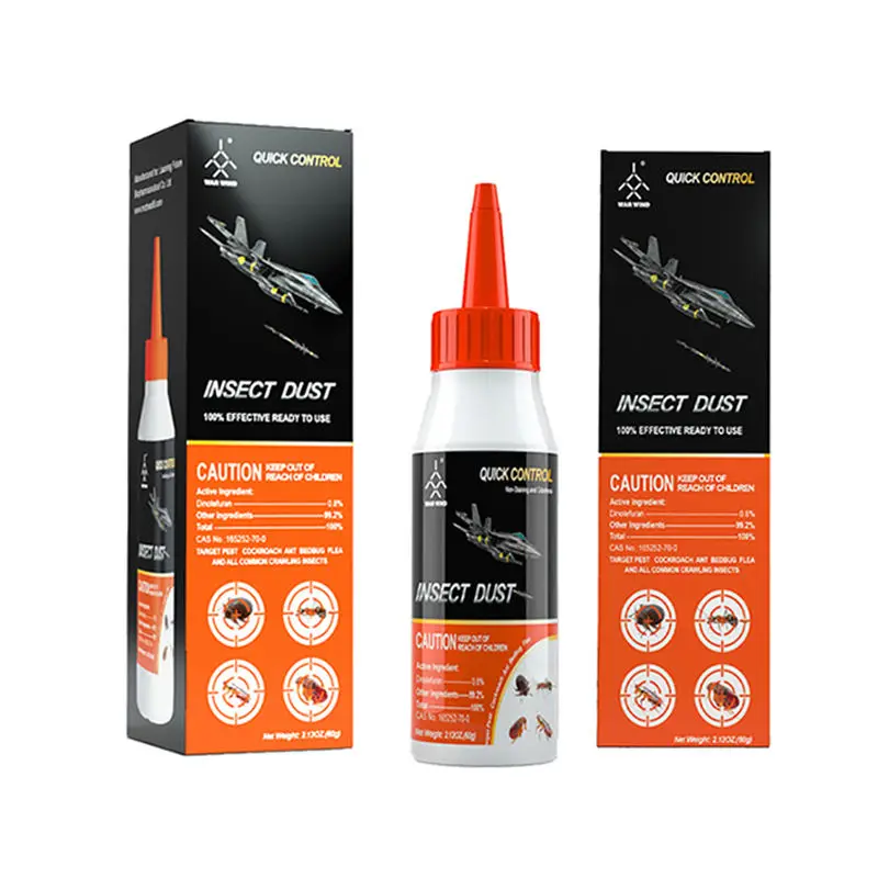 War Wind OEM ODM Chemical Agricultural Pesticide Insect Dust Pest Killer Insecticide Fly Ant Roach Bedbug Control