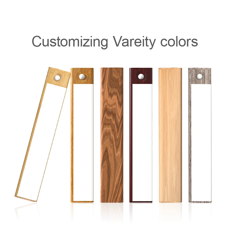 LED Cabinet Light Clear Luminous USB Body Lamp Furniture Light OEM Switch Magnetic Wall Motion Sensor Under LED Cabinet Light