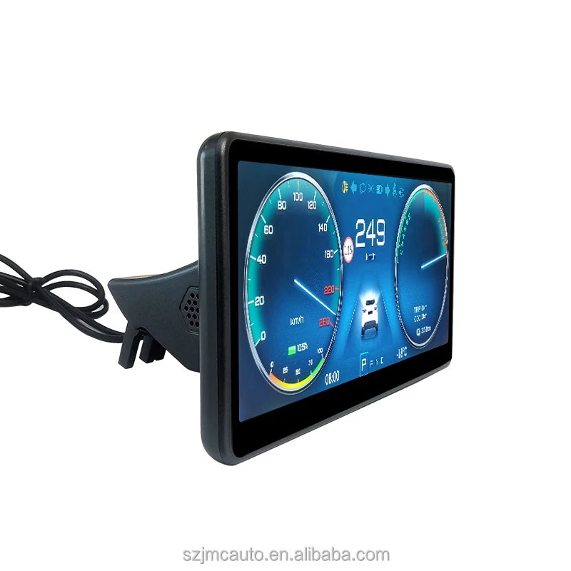 GPS Navigation Linux Carplay Car LCD 9inch Navigator Digital Dashboard Decorations For Tesla Model 3/Y Car Radio