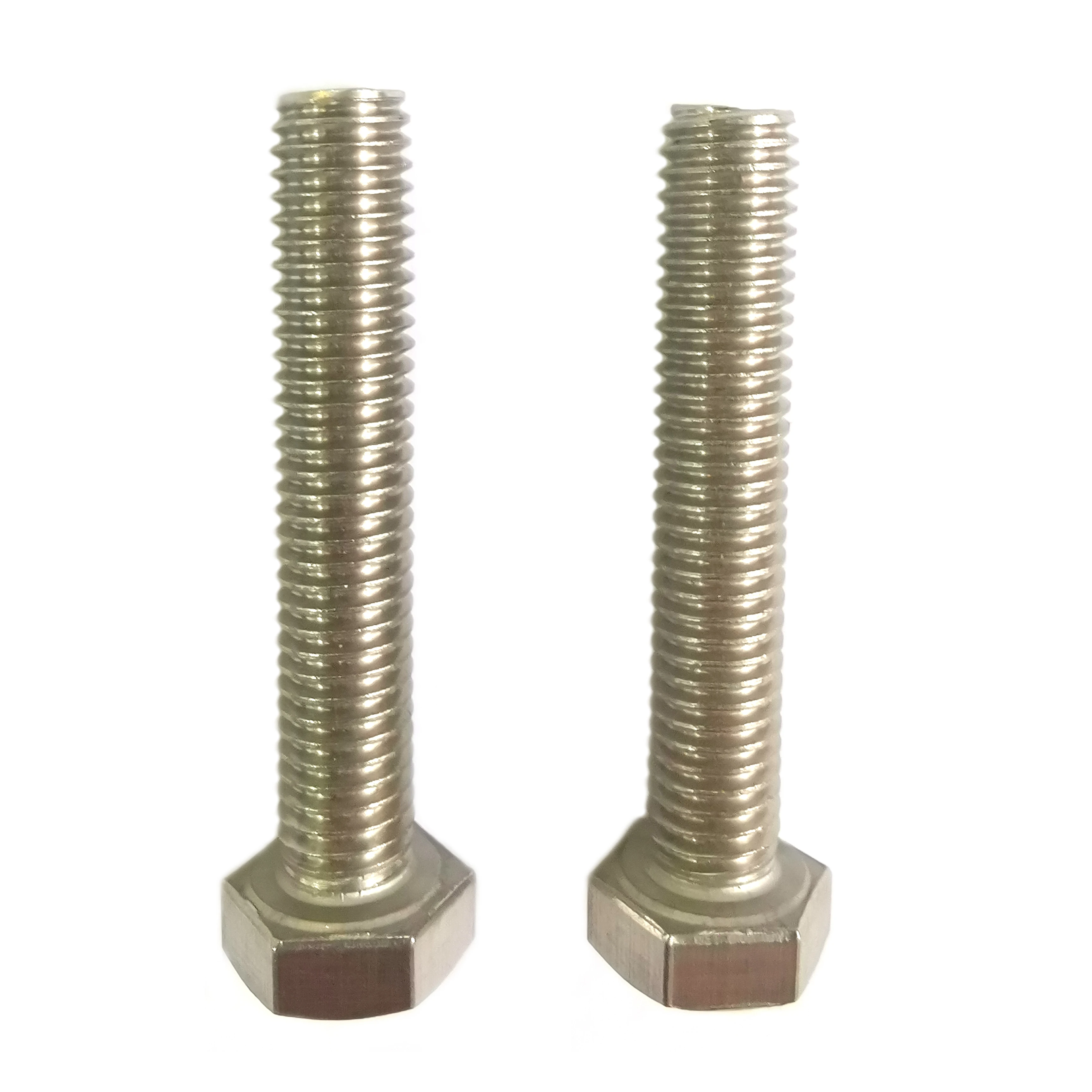 
304 316 stainless steel a2 a4 fasteners hex bolt and nut set with washer 