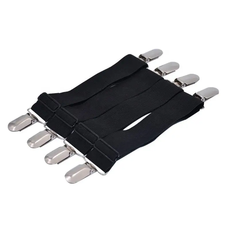 Elastic Mattress Bed Corner Clips Bed Sheet Holder Straps Suspenders Grippers