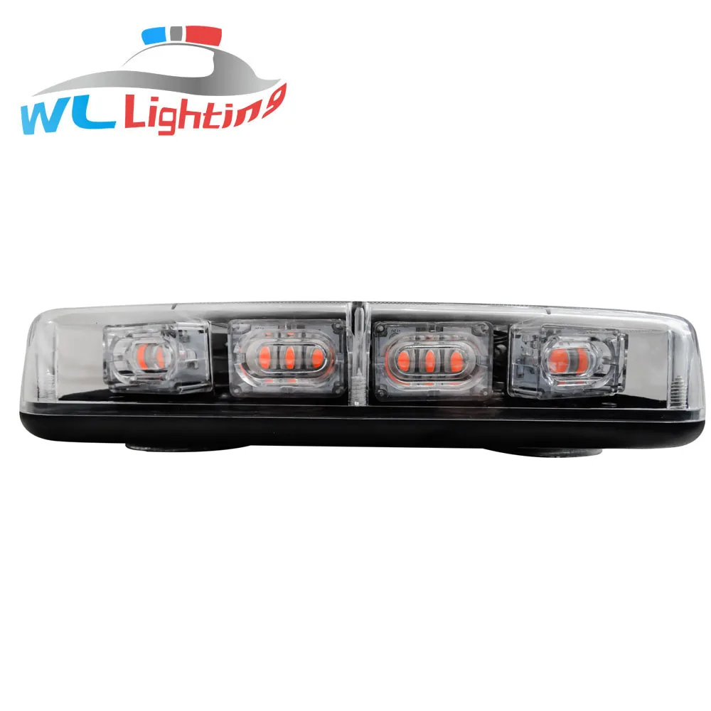 GDWLLIGHTING ECE R10 WL52010 36 LED 24V 12V Car Roof Flashing Warning light bar with strong magnetic