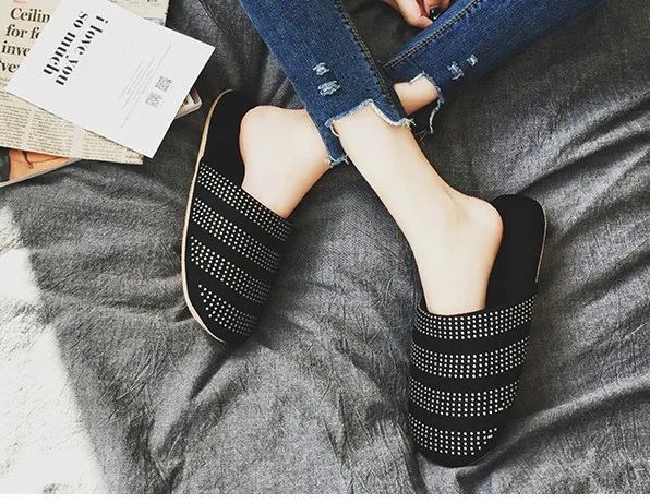 High quality unique water drill design men and women indoor and outdoor anti-slippery thermal cotton slippers