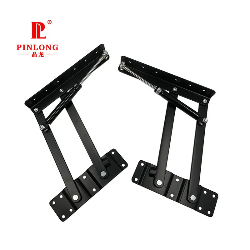 Pinlong Furniture Accessories Furniture Hardware Lift Up Spring Coffee Table Hinge Folding Table Mechanism