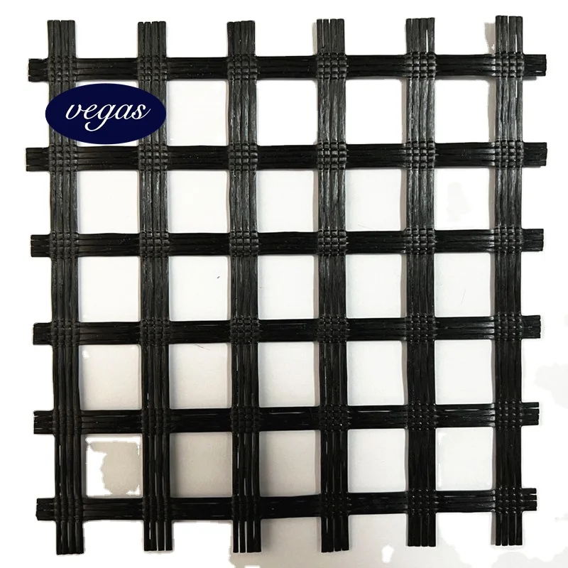 Geogrid Hot Sales Competitive Prices High Strength Biaxial  Fiberglass Geogrid for Road Embankment Reinforced