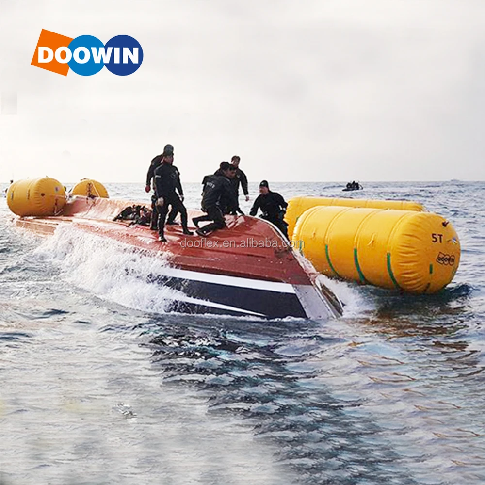 Heavy Ship Salvage Pvc Coated Fabric Underwater Inflatable Boat Lift Air Lifting Bags